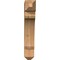 Ekena Millwork Legacy Craftsman Smooth Bracket, Western Red Cedar, 5 1/2"W x 24"D x 32"H BKT06X24X32LEC04SWR - alternate 3